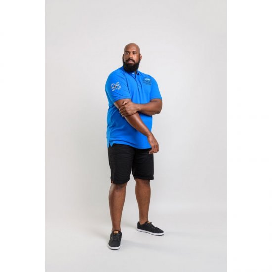 D555 Parker Polo Blue - Polos - Polos 2XL-8XL
