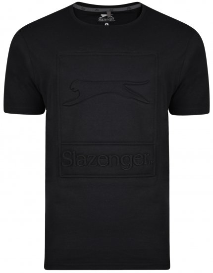 Slazenger Kurtis T-shirt Black - Camisetas - Camisetas - 2XL-14XL