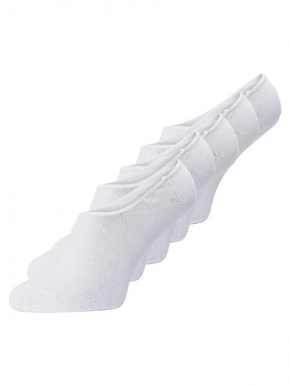 Jack & Jones Basic Calcetines tobilleros Blanco pack de 5 - Ropa interior - Ropa interior 2XL-8XL
