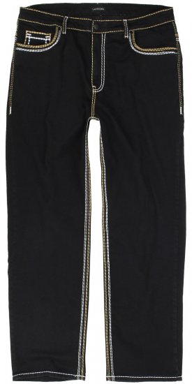 Lavecchia 503 Comfort Fit Stretch Jeans Deep Black - Vaqueros & Pantalones - Vaqueros y Pantalones - W40-W70