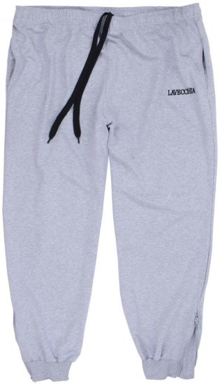 Lavecchia 2018 Sweatpants with Zippered Cuff Grey - Pantalones y cortos de chándal - Pantalones y Pantalones cortos de chándal - 2XL-12XL