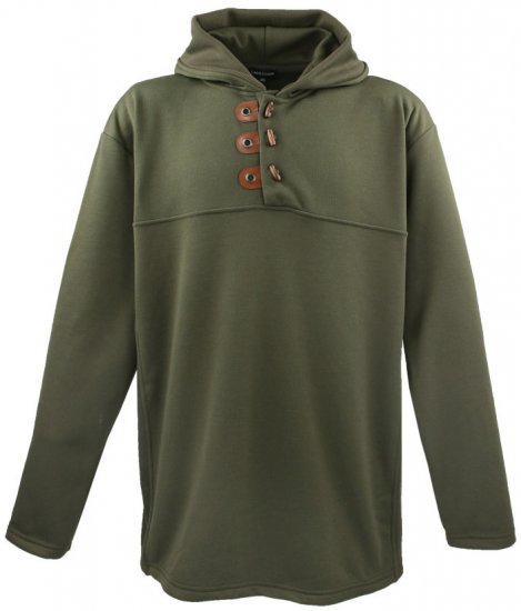 Lavecchia 605 Pullover Hoodie Khaki - Sudaderas - Sudaderas 2XL-12XL