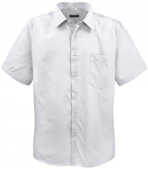 Lavecchia Classic Short Sleeve Shirt White - Camisas - Camisas 2XL-10XL