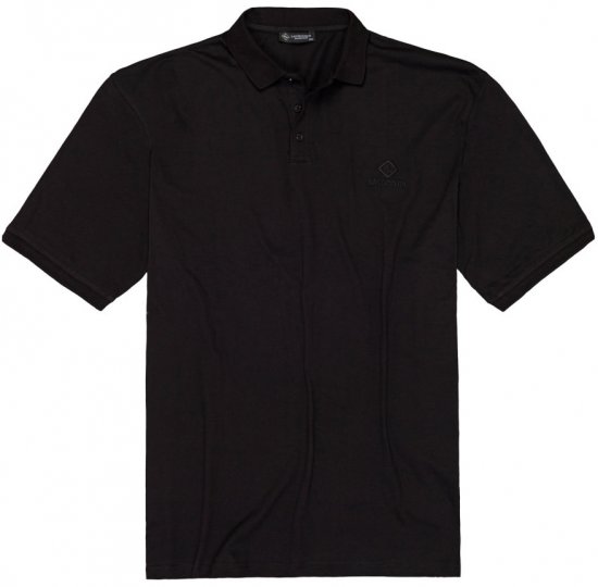 Lavecchia 1000 Pique Polo Black - Polos - Polos 2XL-8XL