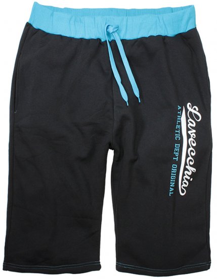 Lavecchia 2017 Sweatshorts Black/Turquoise - Pantalones y cortos de chándal - Pantalones y Pantalones cortos de chándal - 2XL-12XL