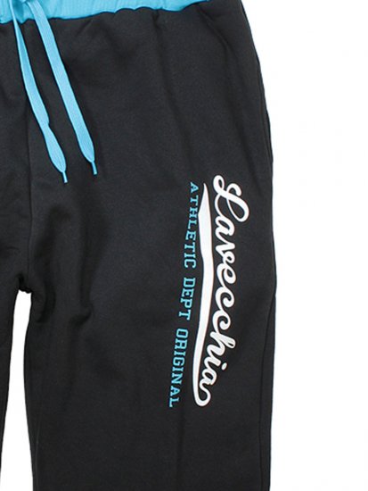 Lavecchia 2017 Sweatshorts Black/Turquoise - Pantalones y cortos de chándal - Pantalones y Pantalones cortos de chándal - 2XL-12XL