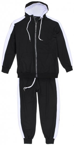 Lavecchia 611 Tracksuit Black - Chándales - Chándales Tallas Grandes Hombre