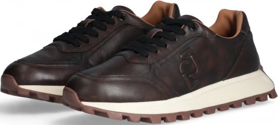Liu Jo Running 01 Leather Sneakers Brown - Calzado de hombre 40-52 - Zapatillas de hombre tallas 40-52