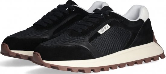 Liu Jo Running 02 Sneakers Black/Off White - Calzado de hombre 40-52 - 
