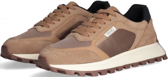 Liu Jo Running 02 Sneakers Sigaro/Black - Calzado de hombre 40-52 - Zapatillas de hombre tallas 40-52