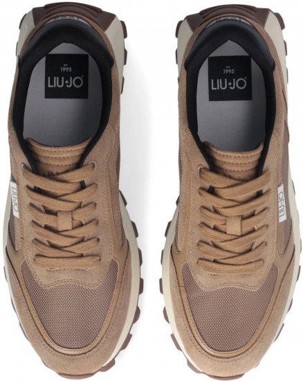 Liu Jo Running 02 Sneakers Sigaro/Black - Calzado de hombre 40-52 - Zapatillas de hombre tallas 40-52