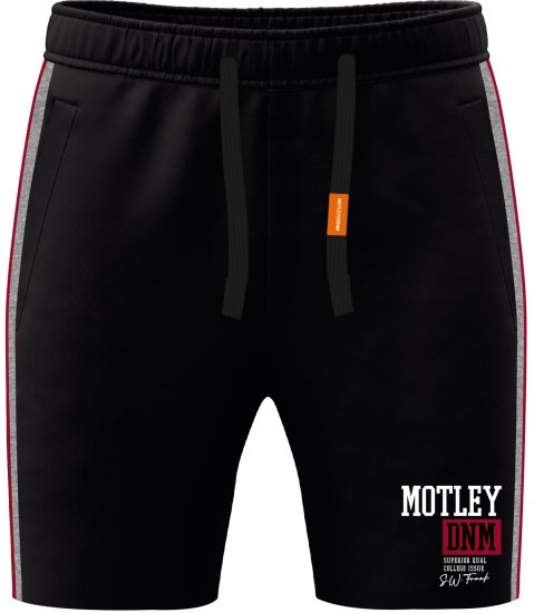 Motley Denim Liverpool Sweatshorts Black - Pantalones y cortos de chándal - Pantalones y Pantalones cortos de chándal - 2XL-12XL