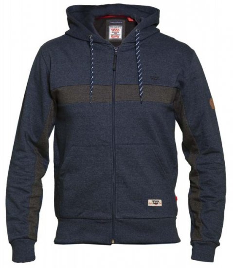D555 Louisiana Hoodie Navy - Sudaderas - Sudaderas 2XL-12XL