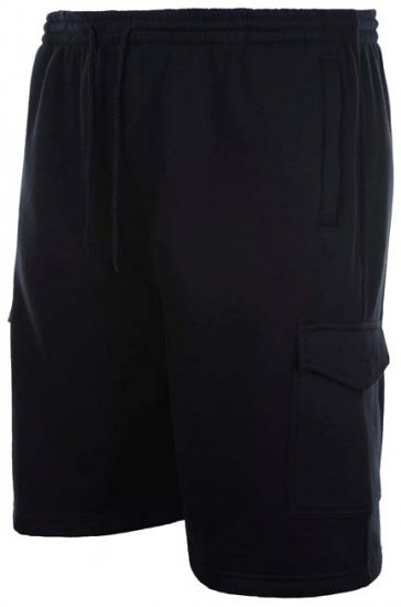Espionage LW051 pantalones cortos deportivos cargo negros - Pantalones y cortos de chándal - Pantalones y Pantalones cortos de chándal - 2XL-12XL