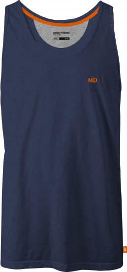 Motley Denim Madrid Tank top Dark Indigo - Camisetas - Camisetas - 2XL-14XL