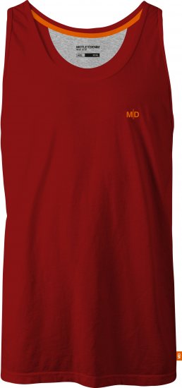 Motley Denim Madrid Tank top Red - Camisetas - Camisetas - 2XL-14XL
