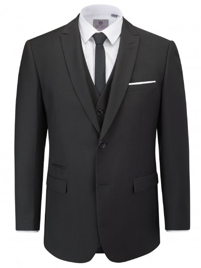 Skopes Madrid Suit jacket Black - Trajes - Trajes 2XL-8XL