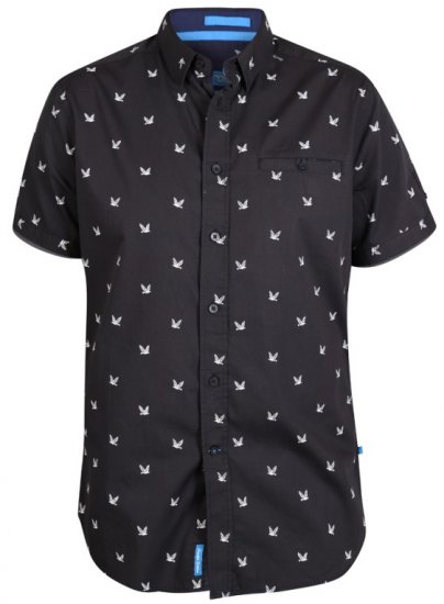 D555 Marley Shirt Black - Camisas - Camisas 2XL-10XL