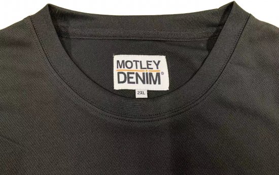 Motley Denim Technical T-shirt Black - Ropa deportiva - Ropa Deportiva 2XL-10XL