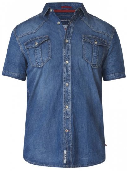 D555 Mike Denim Shirt - Camisas - Camisas 2XL-10XL