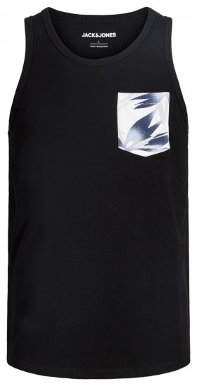Jack & Jones Honolulu Pocket Tanktop Black - Camisetas - Camisetas - 2XL-14XL