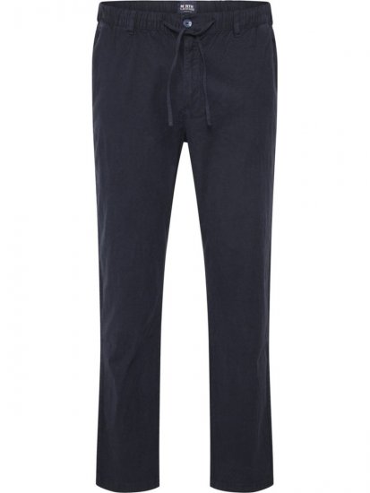 North Latitude 51142 Pantalón de lino con cintura elástica Azul marino - Vaqueros & pantalones - Vaqueros y Pantalones - W40-W70