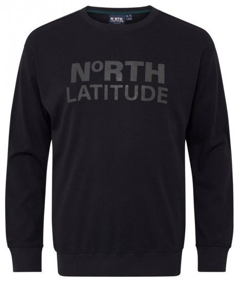 North Latitude 53123 Sudadera con logo Negro - Sudaderas - Sudaderas 2XL-12XL
