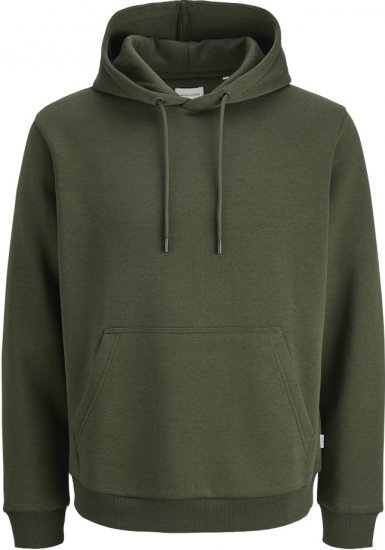 Jack & Jones Bradley Hoodie Dark Green - Sudaderas - Sudaderas 2XL-12XL