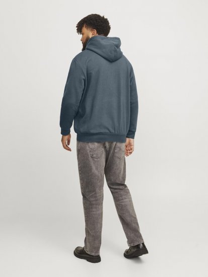 Jack & Jones CALEB Hoodie Blue - Sudaderas - Sudaderas 2XL-12XL