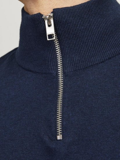 Jack & Jones Emil Knitted Pullover Blue - Sudaderas - Sudaderas 2XL-12XL