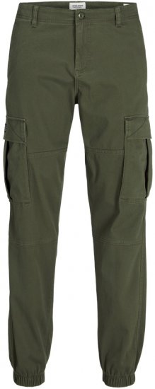 Jack & Jones Jonnie Cuffed Cargo Pants Green - Vaqueros & pantalones - Vaqueros y Pantalones - W40-W70