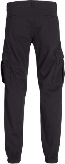 Jack & Jones Jonnie Cuffed Cargo Pants Black - Vaqueros & pantalones - Vaqueros y Pantalones - W40-W70
