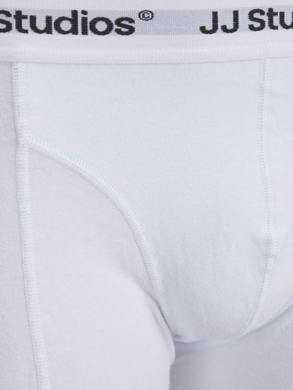 Jack & Jones Soho Solid Trunks 3-pack White/Grey/Black - Ropa interior - Ropa interior 2XL-8XL