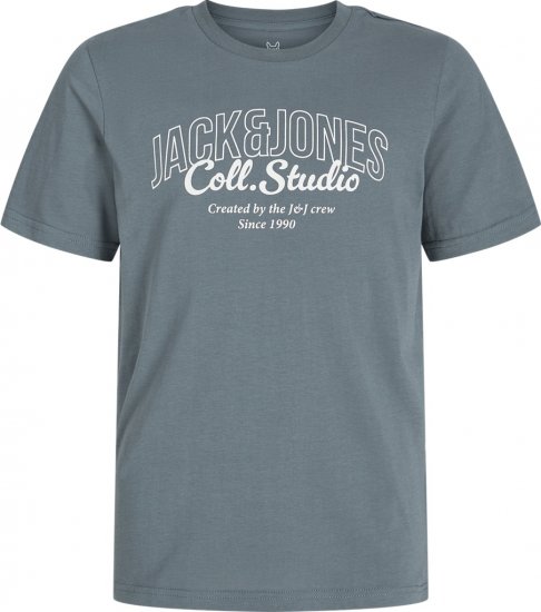 Jack & Jones Makoto T-shirt Grey - Camisetas - Camisetas - 2XL-14XL
