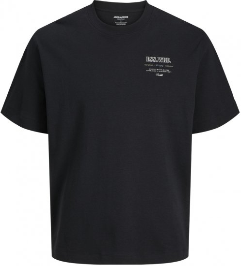 Jack & Jones Urban Edge Studio T-shirt Black - Camisetas - Camisetas - 2XL-14XL