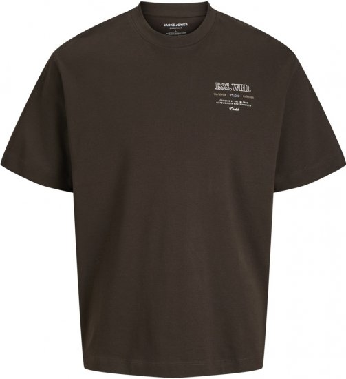 Jack & Jones Urban Edge Studio T-shirt Brown - Camisetas - Camisetas - 2XL-14XL