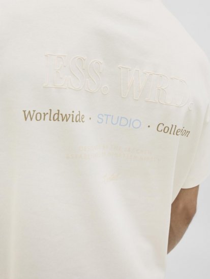 Jack & Jones Urban Edge Studio T-shirt White - Camisetas - Camisetas - 2XL-14XL