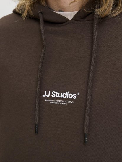 Jack & Jones Soho Hoodie Brown - Sudaderas - Sudaderas 2XL-12XL