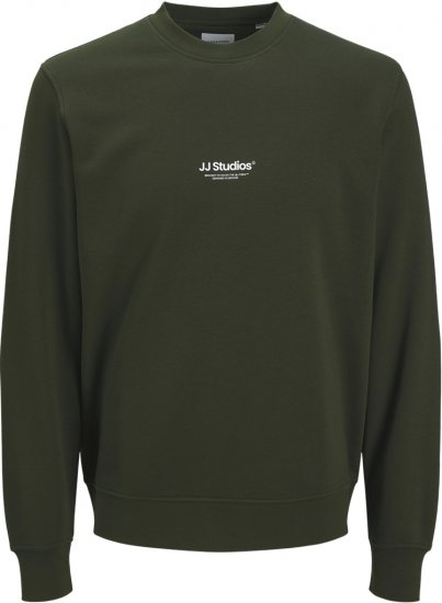 Jack & Jones Soho Sweatshirt Green - Sudaderas - Sudaderas 2XL-12XL