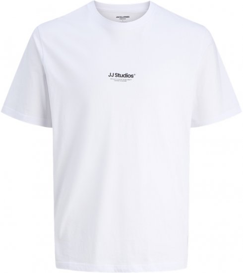 Jack & Jones Soho T-Shirt White - Camisetas - Camisetas - 2XL-14XL