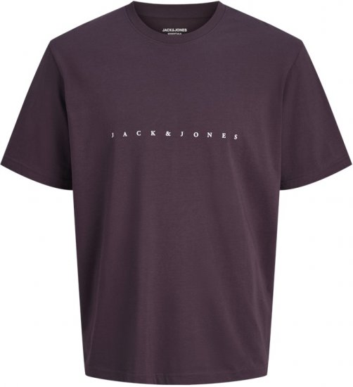 Jack & Jones STAR T-Shirt Purple - Camisetas - Camisetas - 2XL-14XL
