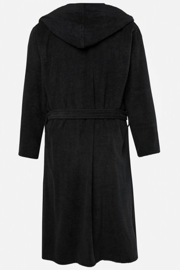 JP1880 Bathrobe Terry Black - Ropa interior - Ropa interior 2XL-8XL