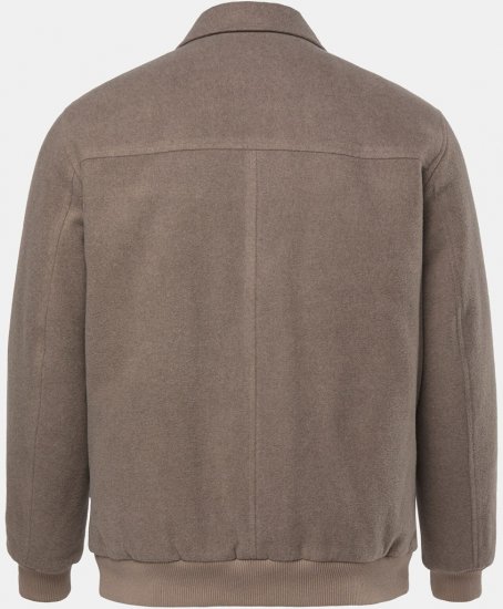JP1880 Blouson Jacket Lightweight and Warm Brown - Chaquetas - Chaquetas Tallas Grandes 2XL-8XL