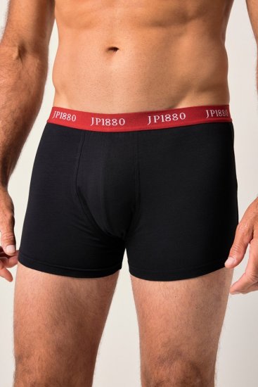 JP1880 FLEXNAMIC OEKO-TEX Boxer Shorts 2-Pack Black - Ropa interior - Ropa interior 2XL-8XL