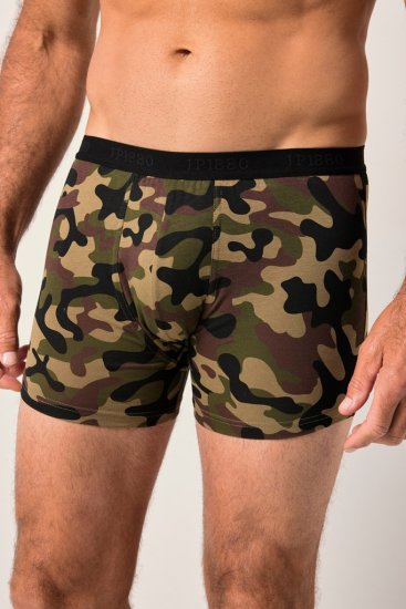 JP1880 FLEXNAMIC OEKO-TEX Boxer Shorts 2-Pack Green - Ropa interior - Ropa interior 2XL-8XL