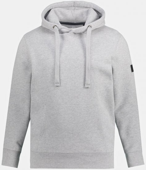 JAY-PI Hoodie with Soft Brushed Interior Grey - Sudaderas - Sudaderas 2XL-12XL