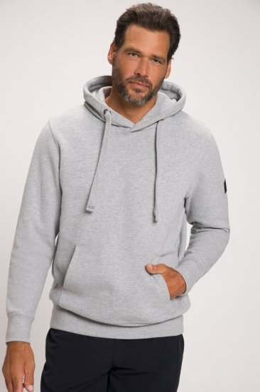 JAY-PI Hoodie with Soft Brushed Interior Grey - Sudaderas - Sudaderas 2XL-12XL
