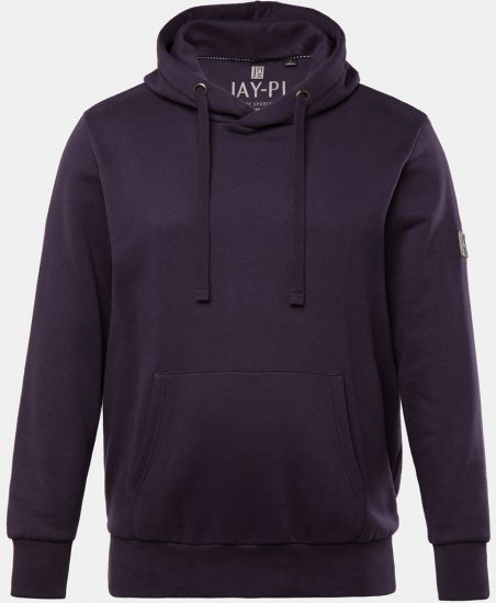 JAY-PI Hoodie with Soft Brushed Interior Purple - Sudaderas - Sudaderas 2XL-12XL