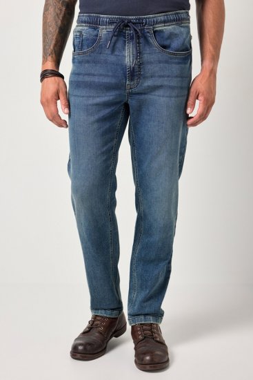 JP1880 FLEXNAMIC Straight Fit Jeans with Stretch Waist - Vaqueros & pantalones - Vaqueros y Pantalones - W40-W70