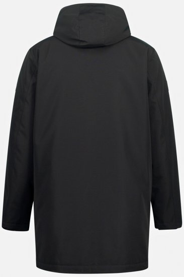 JP1880 Warm Parka with Wind Cuffs Black - Chaquetas - Chaquetas Tallas Grandes 2XL-8XL